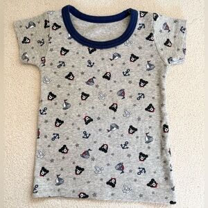 Mikihouse Gray Kids Shirt